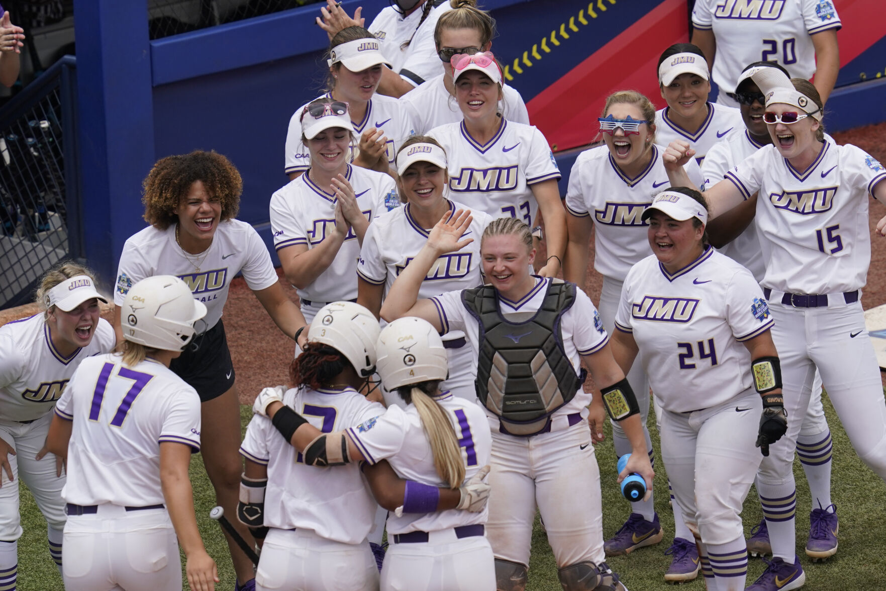WCWS Oklahoma James Madison Softball